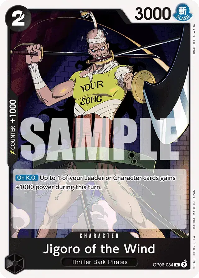 Jigoro of the Wind Wings of the Captain 84