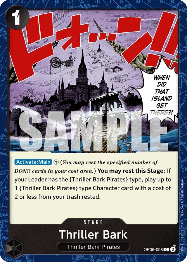 Thriller Bark Wings of the Captain 98