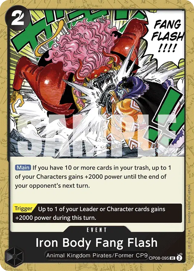Iron Body Fang Flash Two Legends 95