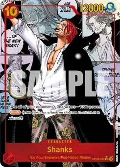 Shanks Emperors In The New World
