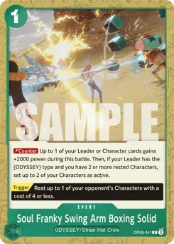 Soul Franky Swing Arm Boxing Solid Emperors In The New World