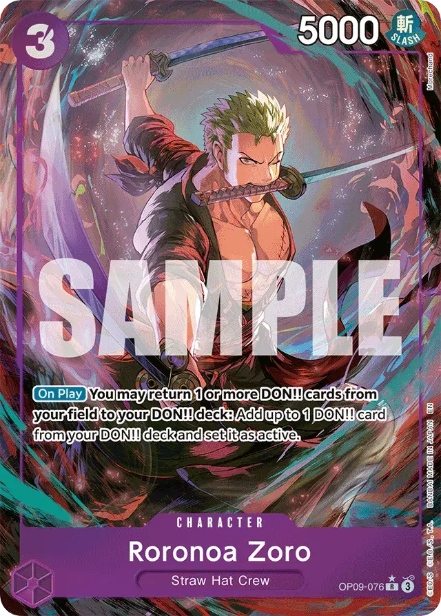 Roronoa Zoro Emperors In The New World 76
