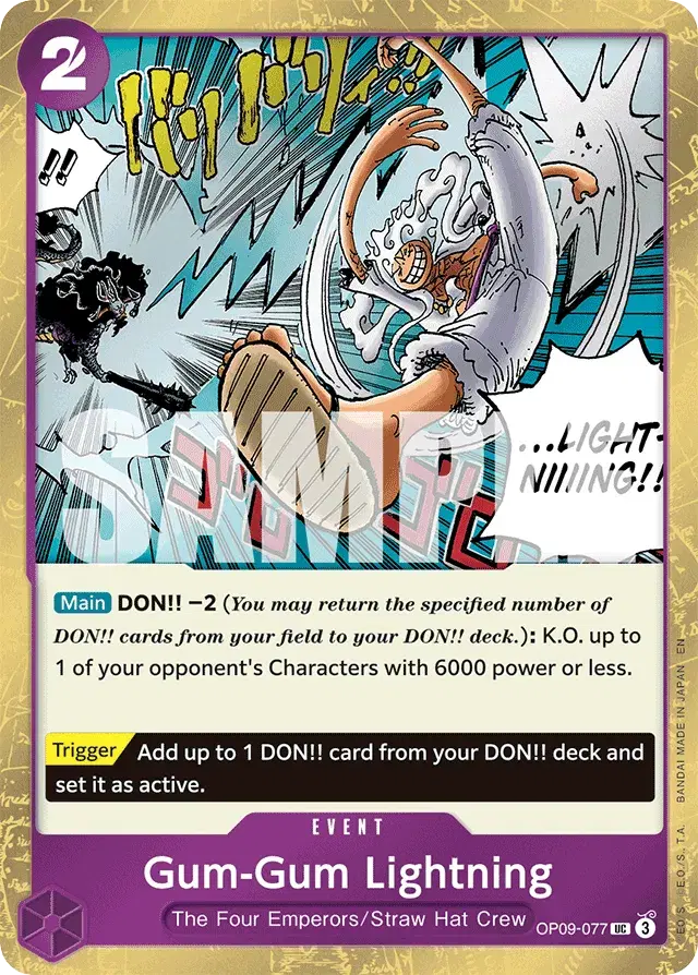 Gum-Gum Lightning Emperors In The New World 77