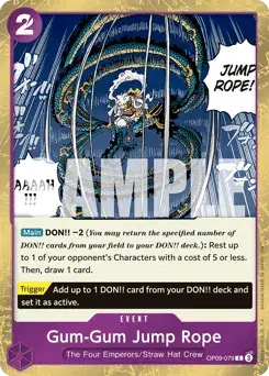 Gum-Gum Jump Rope Emperors In The New World
