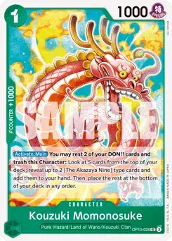 Kouzuki Momonosuke Royal Blood
