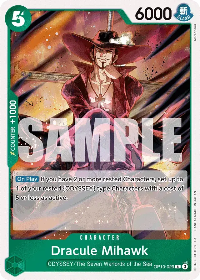 Dracule Mihawk Royal Blood 29
