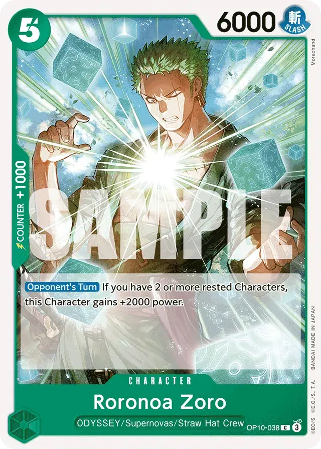 Roronoa Zoro Royal Blood 38