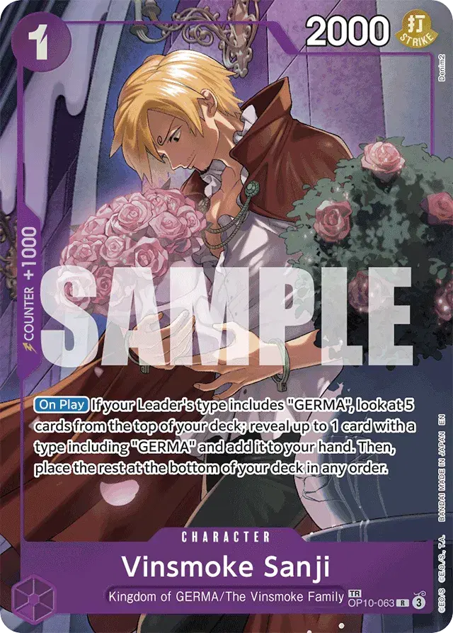 Vinsmoke Sanji Royal Blood 63