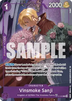 Vinsmoke Sanji Royal Blood