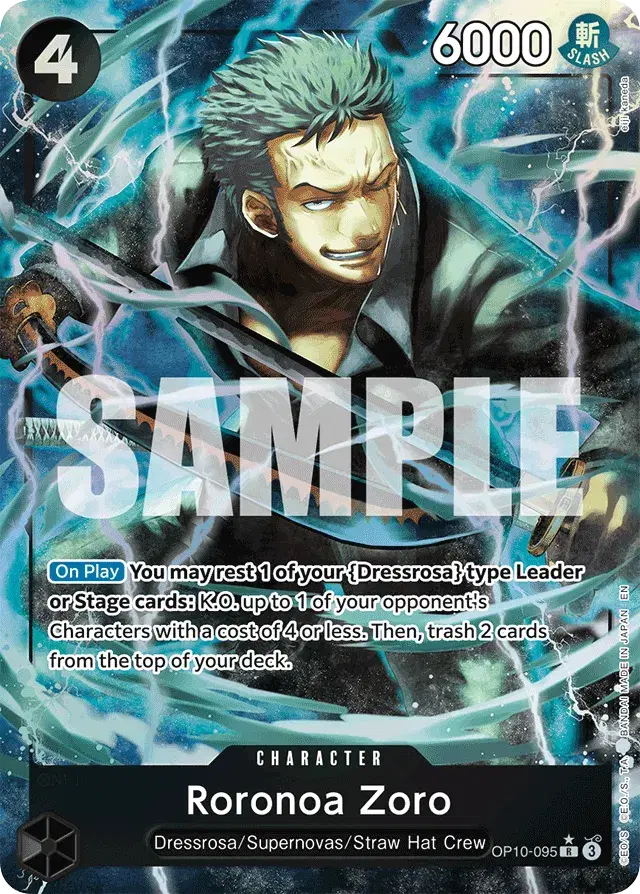 Roronoa Zoro Royal Blood 95