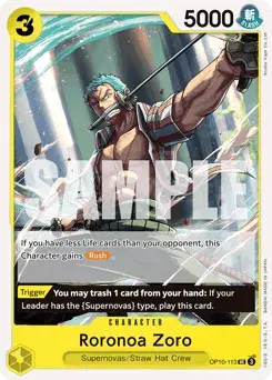 Roronoa Zoro Royal Blood