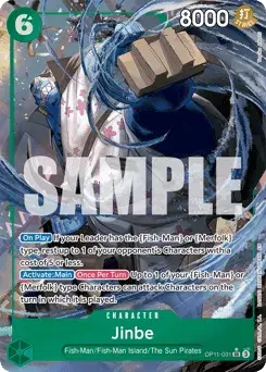 Jinbe A Fist Of Divine Speed