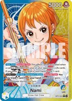 Nami A Fist Of Divine Speed