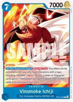 Vinsmoke Ichiji A Fist Of Divine Speed