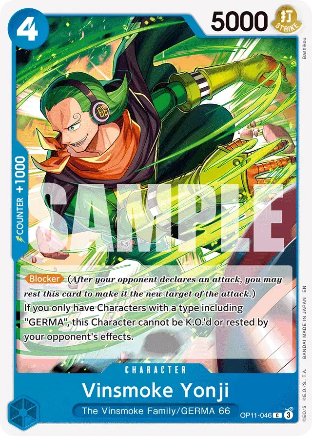 Vinsmoke Yonji A Fist Of Divine Speed 46
