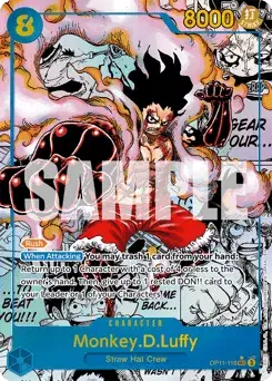 Monkey.D.Luffy A Fist Of Divine Speed