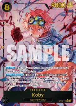 Koby A Fist Of Divine Speed