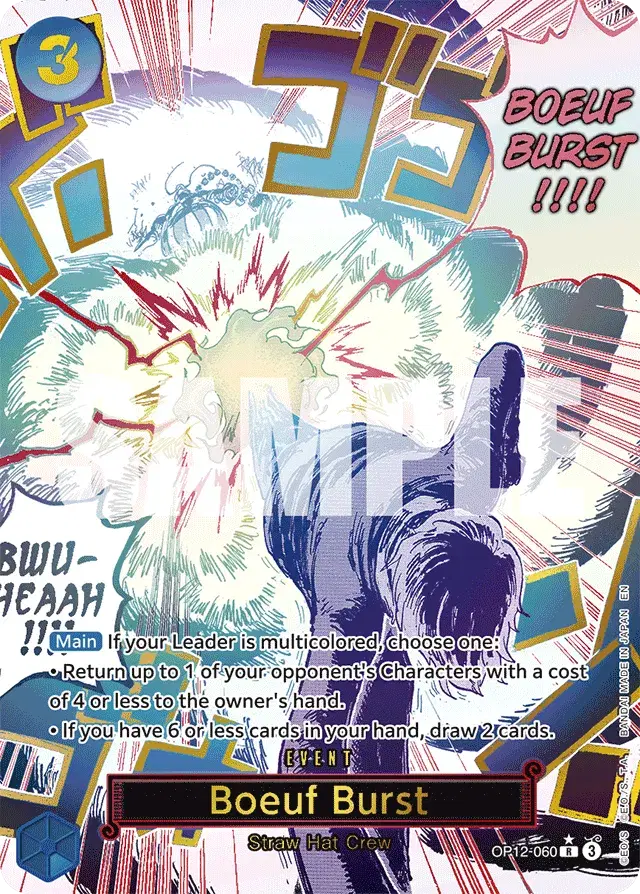 Boeuf Burst Legacy of the Master 60