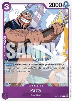 Patty Legacy of the Master