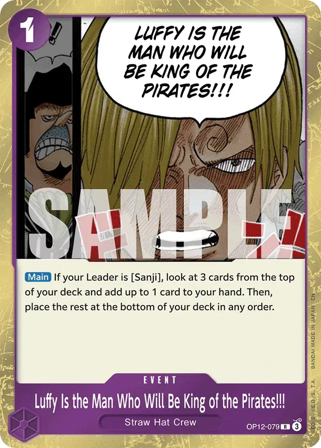 Luffy Is the Man Who Will Be King of the Pirates!!! Legacy of the Master 79
