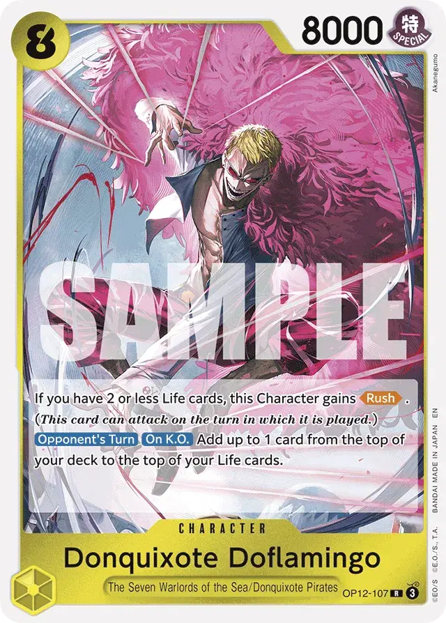Donquixote Doflamingo Legacy of the Master 107