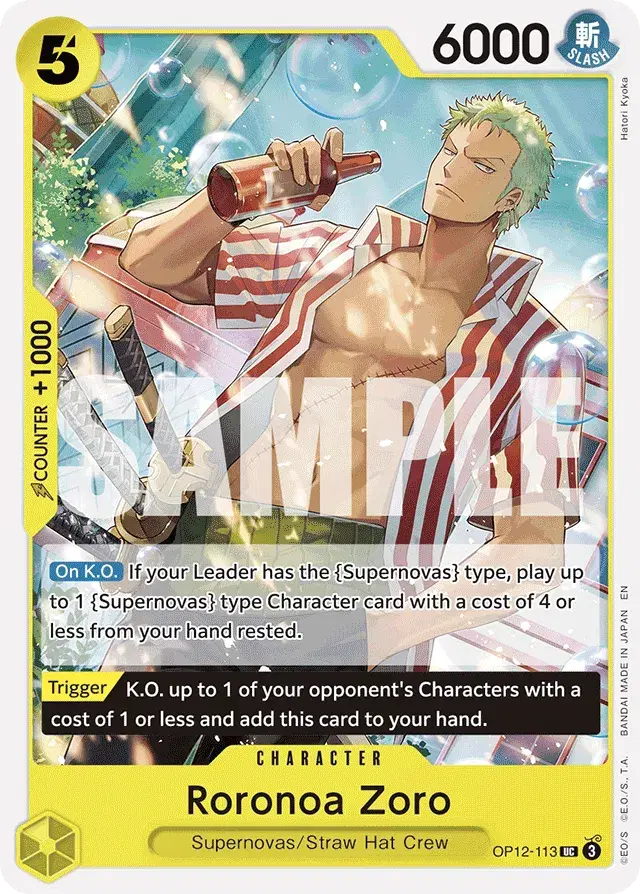Roronoa Zoro Legacy of the Master 113