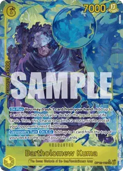 Bartholomew Kuma Legacy of the Master