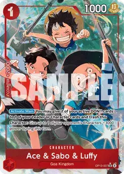 Ace & Sabo & Luffy Carrying On His Will