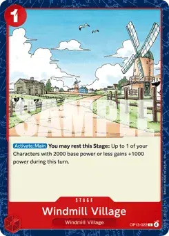 Windmill Village Carrying On His Will