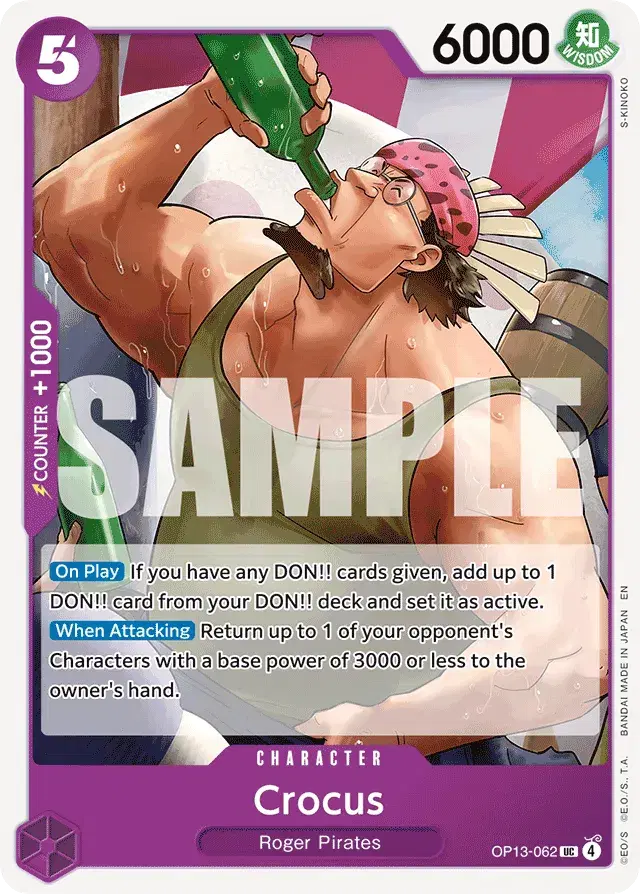 Crocus Carrying On His Will 62