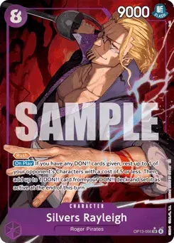 Silvers Rayleigh Carrying On His Will