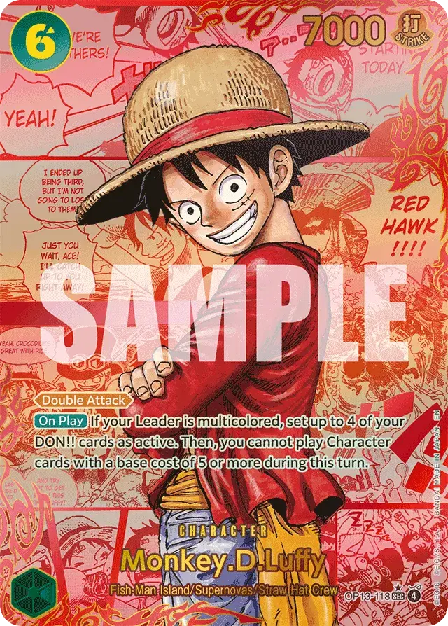 Monkey.D.Luffy Carrying On His Will 118