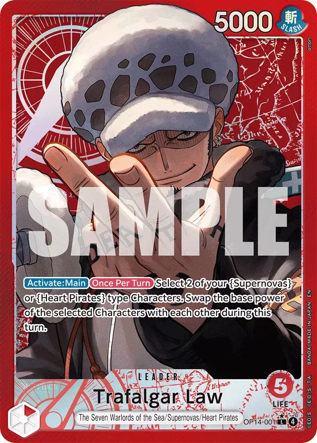 Trafalgar Law The Azure Sea's Seven 1