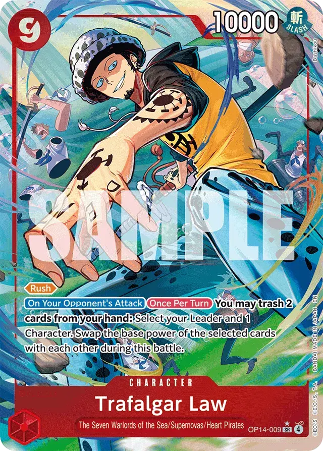 Trafalgar Law The Azure Sea's Seven 9