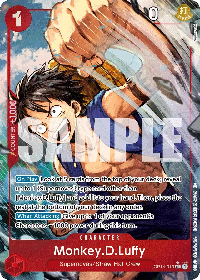 Monkey.D.Luffy The Azure Sea's Seven 13