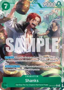 Shanks The Azure Sea's Seven