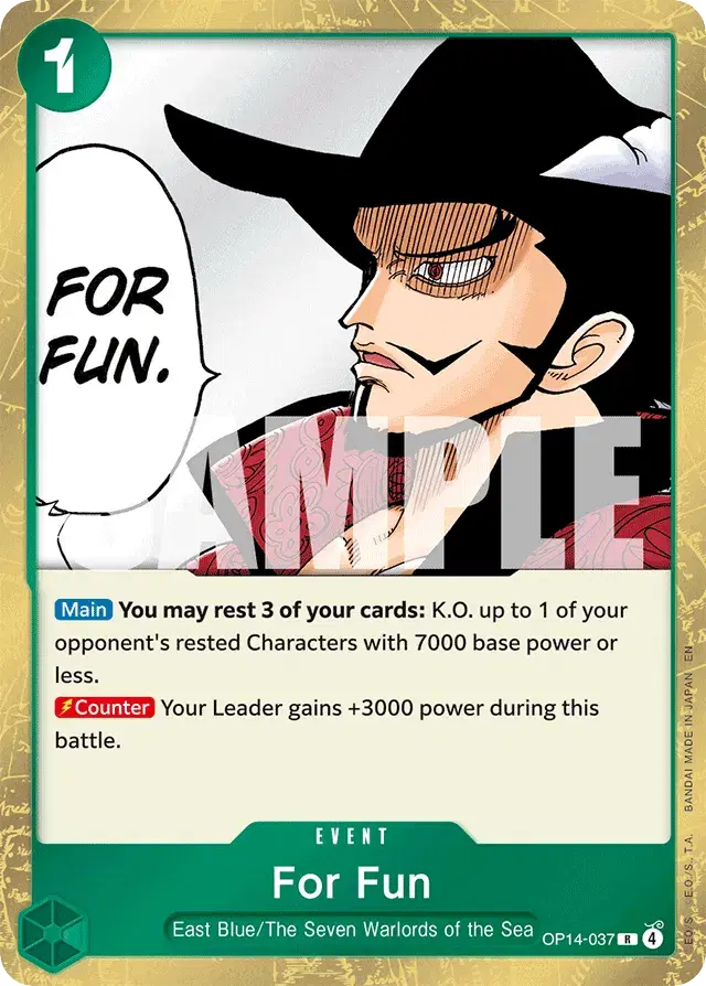 For Fun The Azure Sea's Seven 37