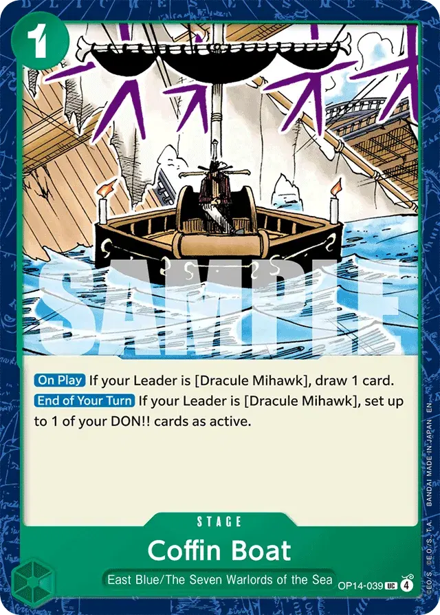 Coffin Boat The Azure Sea's Seven 39