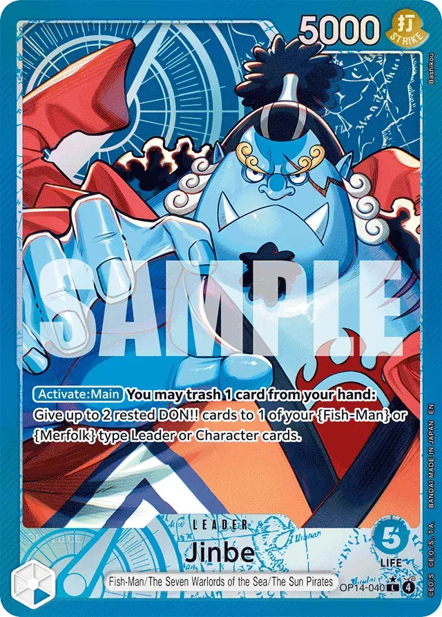 Jinbe The Azure Sea's Seven 40