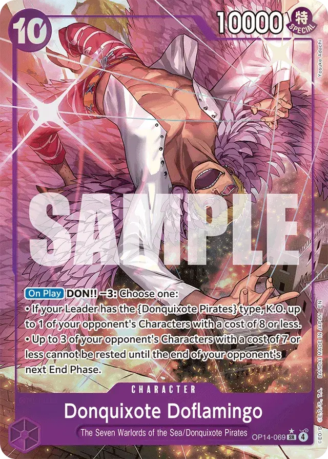 Donquixote Doflamingo The Azure Sea's Seven 69