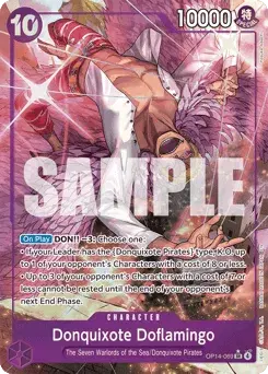 Donquixote Doflamingo The Azure Sea's Seven