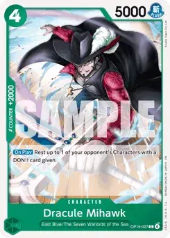 Dracule Mihawk Adventure on Kami's Island