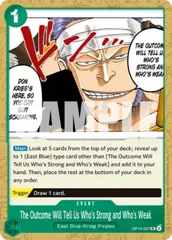The Outcome Will Tell Us Who's Strong and Who's Weak Adventure on Kami's Island