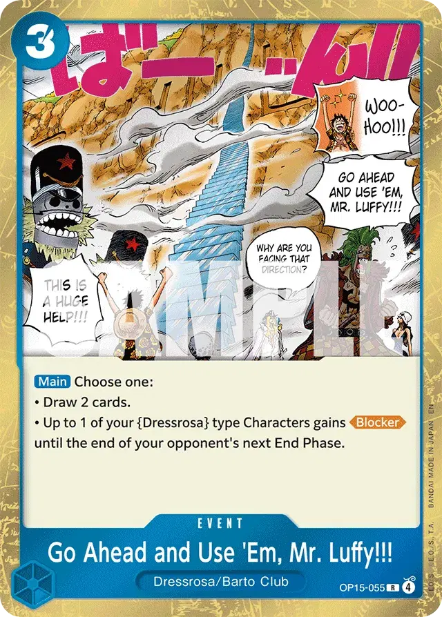 Go Ahead and Use 'Em, Mr. Luffy!!! Adventure on Kami's Island 55