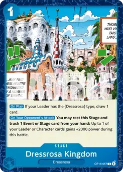 Dressrosa Kingdom Adventure on Kami's Island