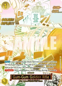 Gum-Gum Golden Rifle Adventure on Kami's Island