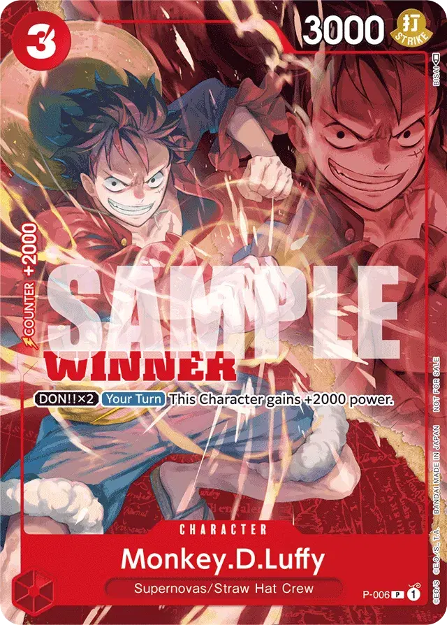 Monkey.D.Luffy Promos 6