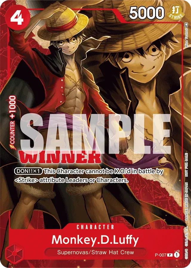 Monkey.D.Luffy Promos 7
