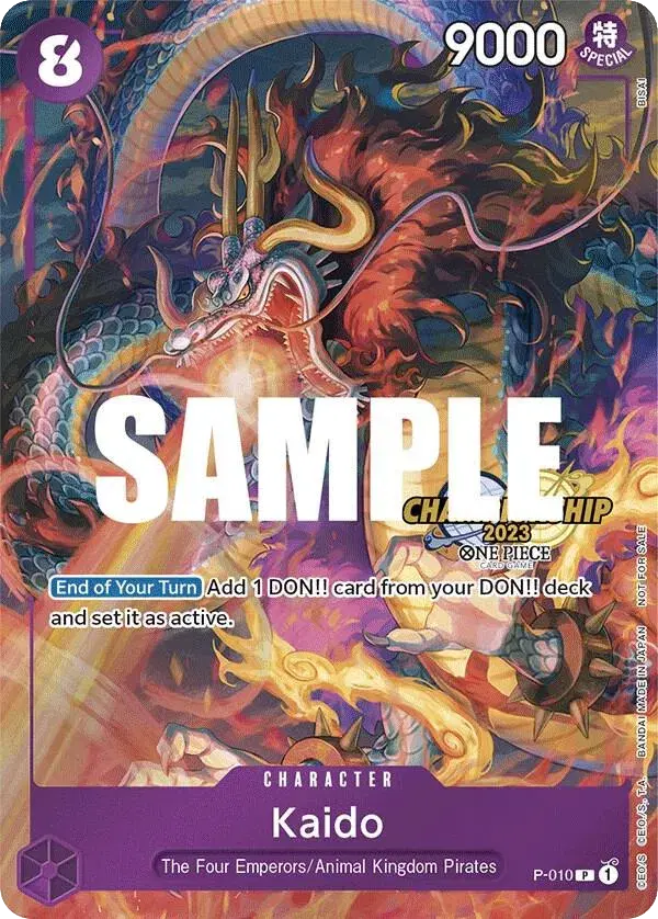 Kaido Promos 10