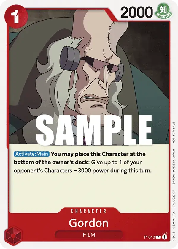 Gordon Promos 13